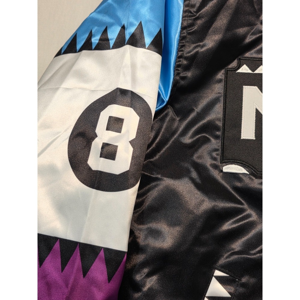 Headgear Classics Martin 8 Ball Satin Jacket XXL HGC051 Multicolor Retro NWT - Picture 13 of 16